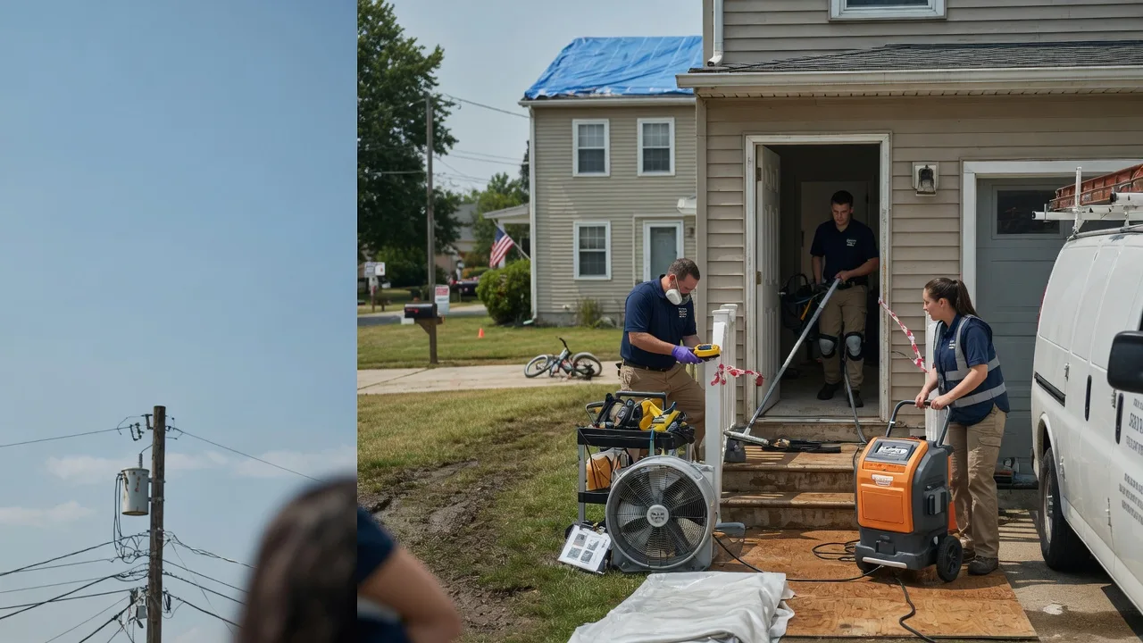 Water Damage Repair in Moran, MI near me